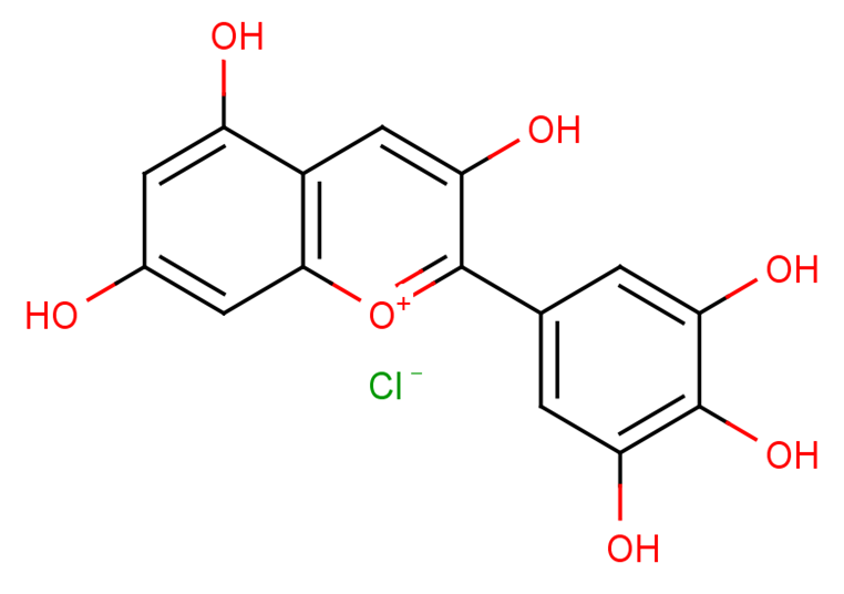 Delphinidin chloride