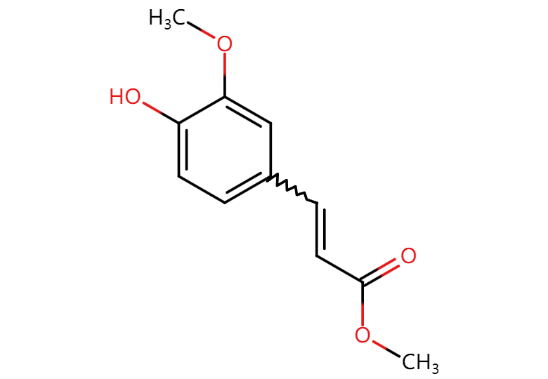 FERULIC ACID METHYL ESTER Chemical Structure