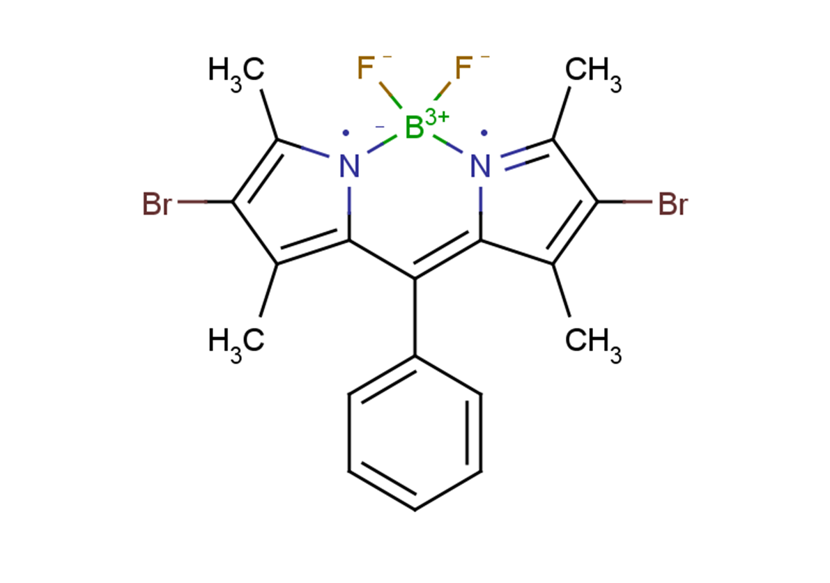 8-Phenyl-2,6-dibromo-1,3,5,7-tetramethyl BODIPY