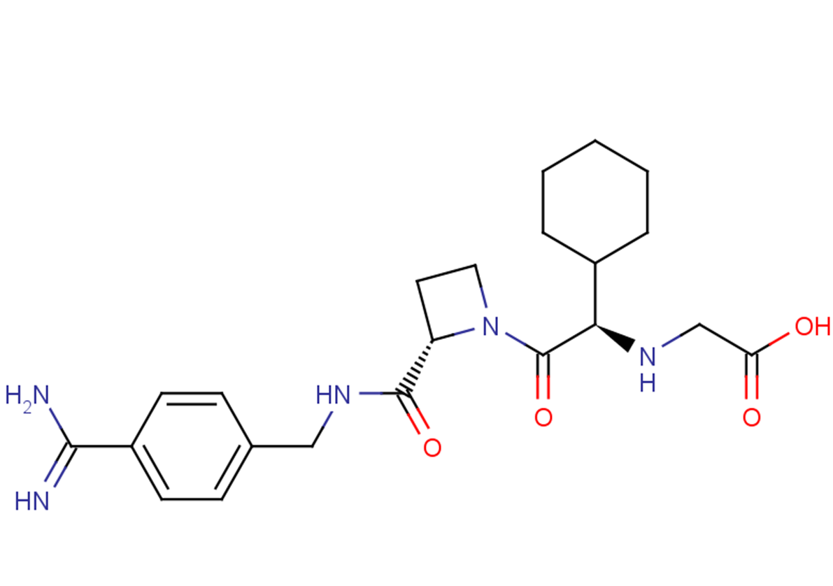 Melagatran Chemical Structure