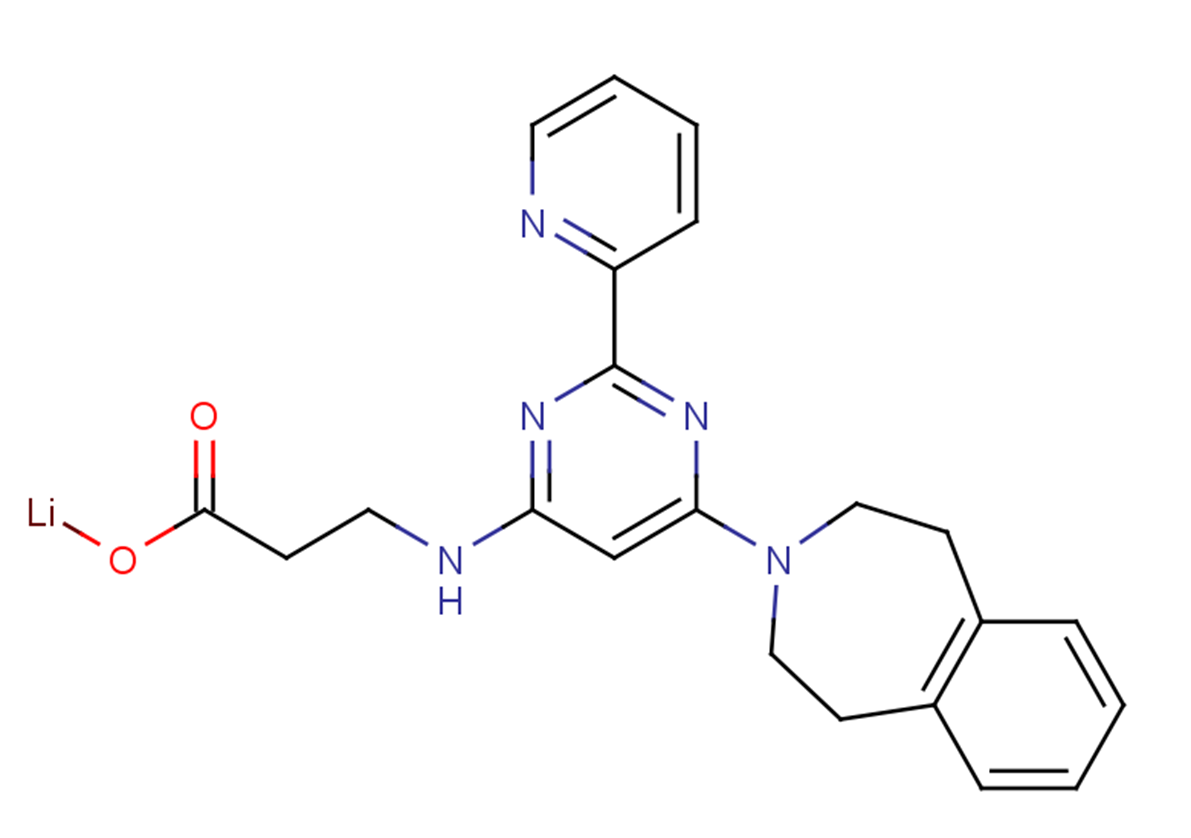 GSK-J1 lithium salt Chemical Structure