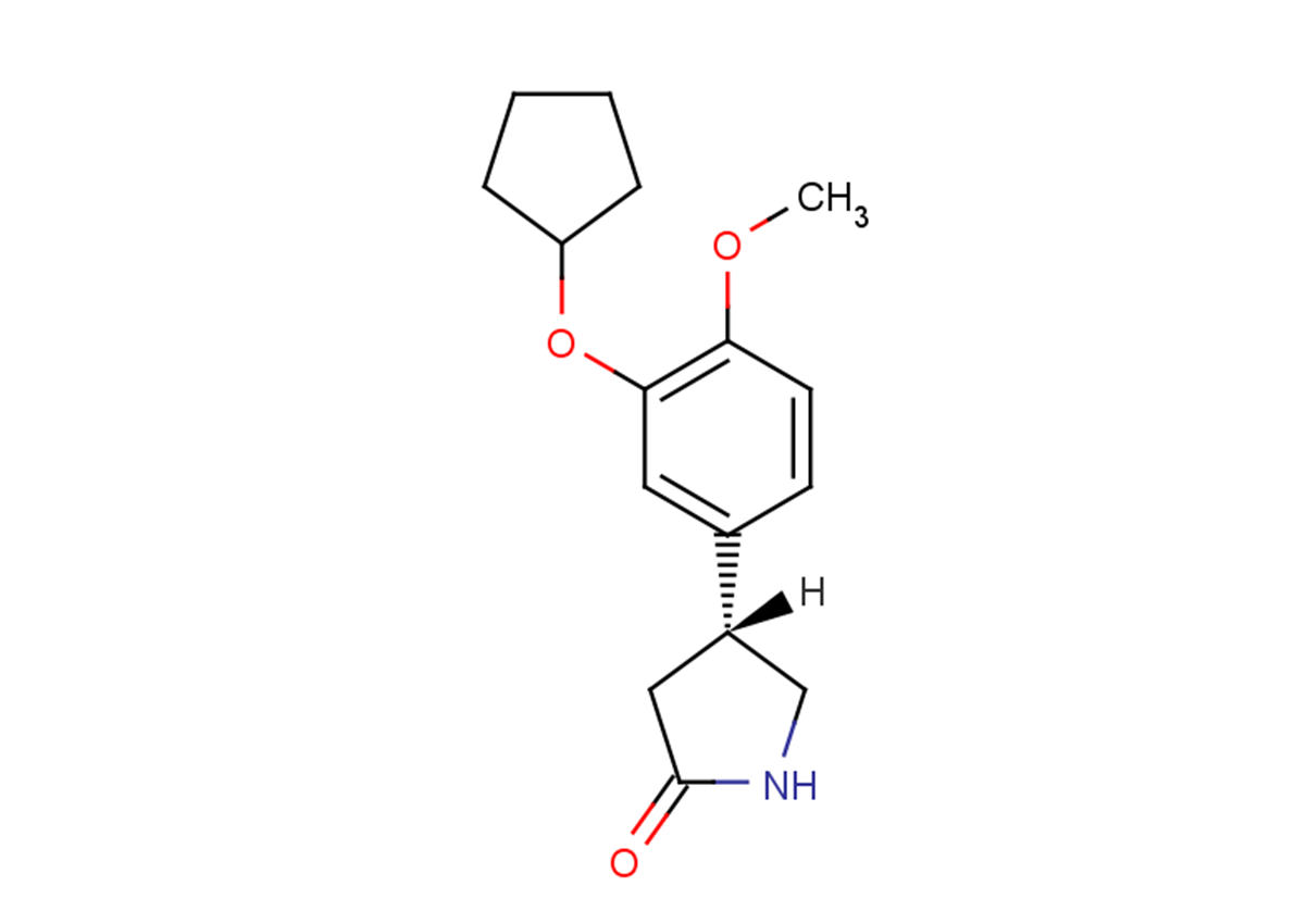 (R)-(-)-Rolipram Chemical Structure