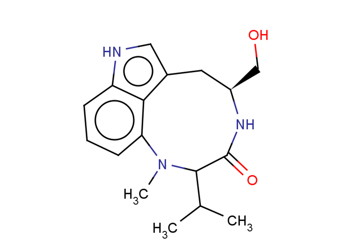 (-)-Indolactam V Chemical Structure