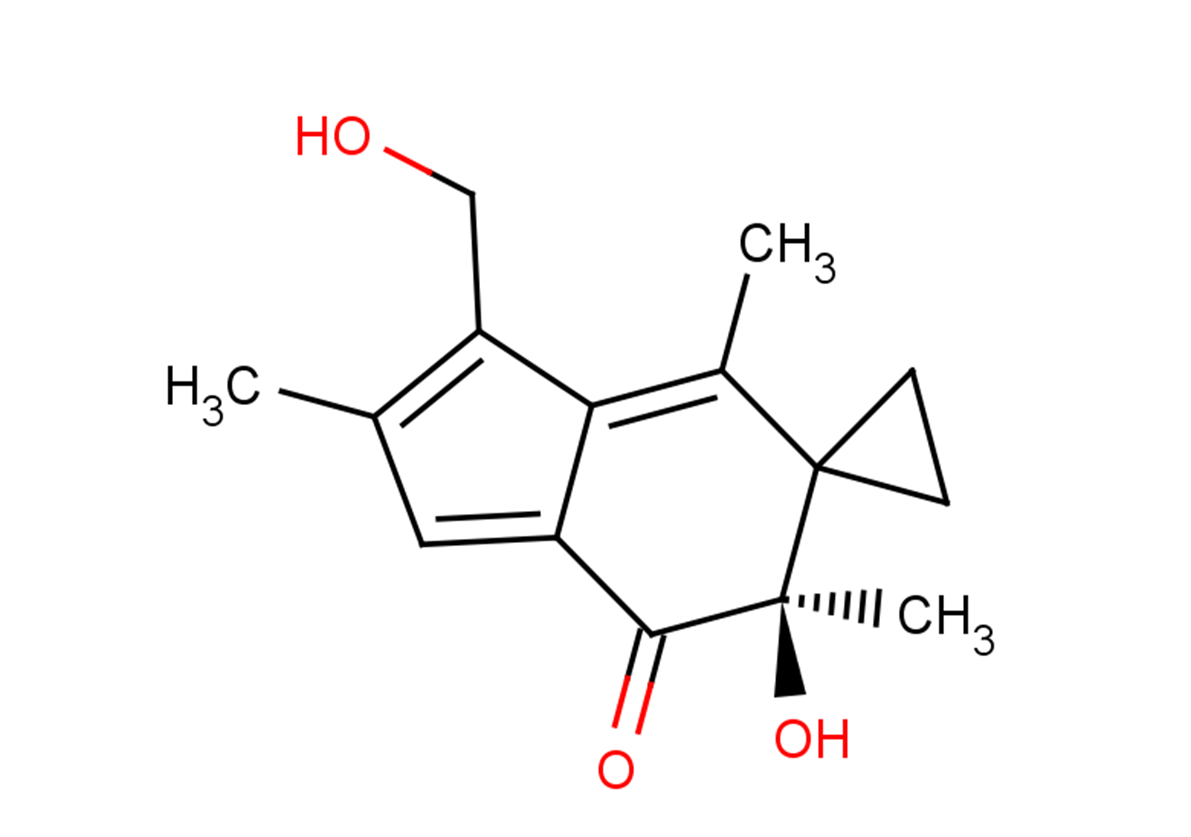 (-)-Irofulven Chemical Structure