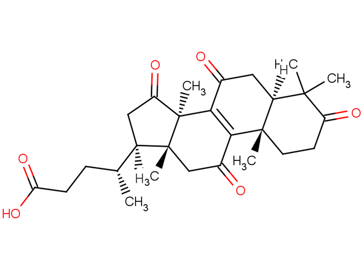 Lucidenic acid F Chemical Structure