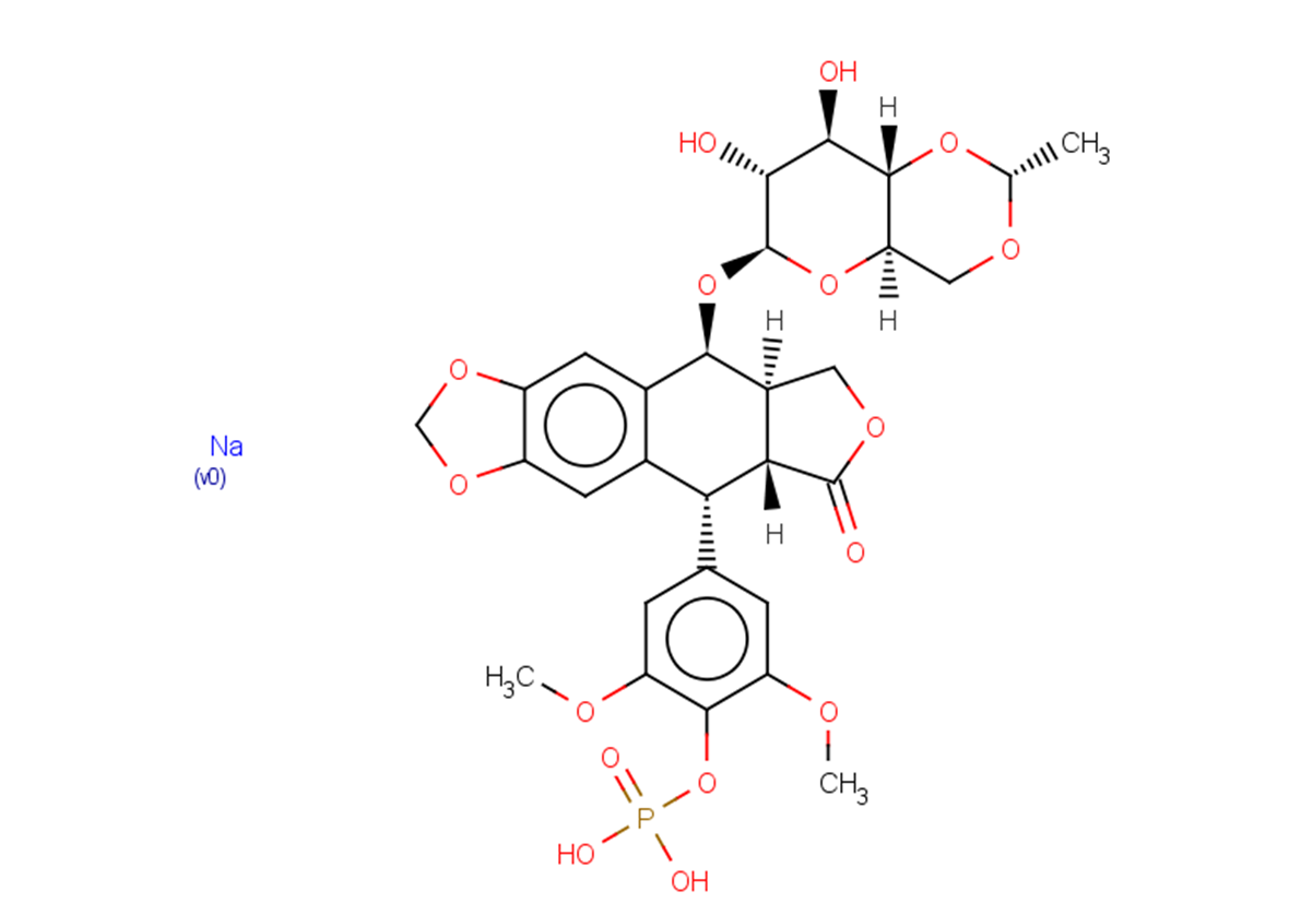 Etoposide phosphate disodium Chemical Structure