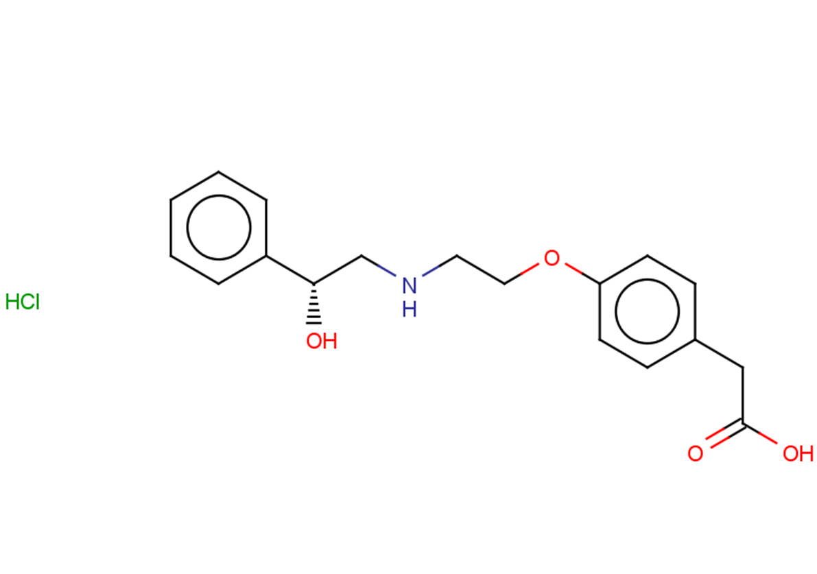 Talibegron hydrochloride Chemical Structure