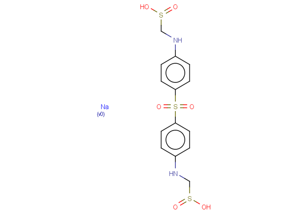 Sulfoxone sodium Chemical Structure