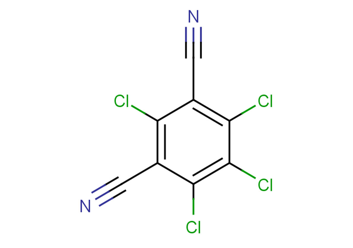 Chlorothalonil Chemical Structure