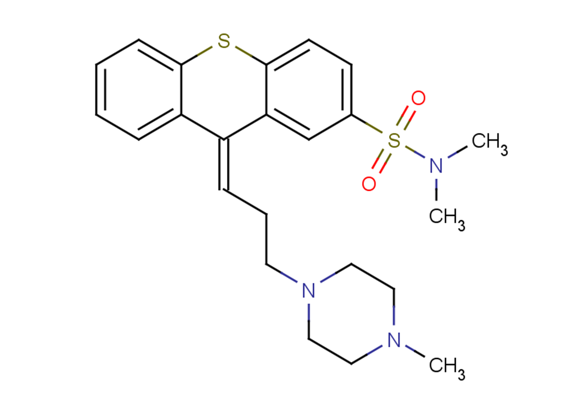 (Z)-Thiothixene Chemical Structure