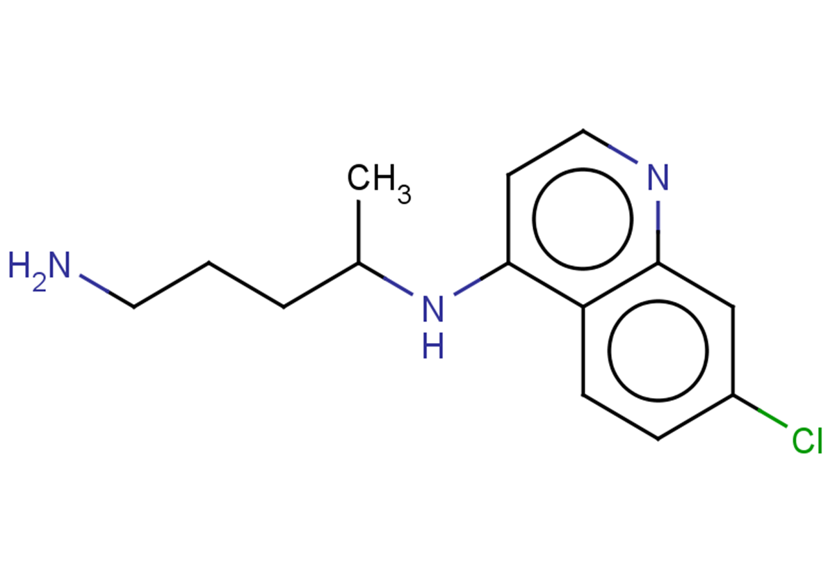 Didesethyl chloroquine Chemical Structure