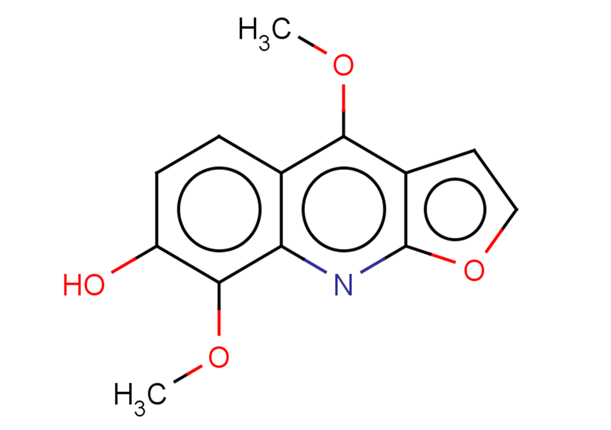 Haplopine Chemical Structure