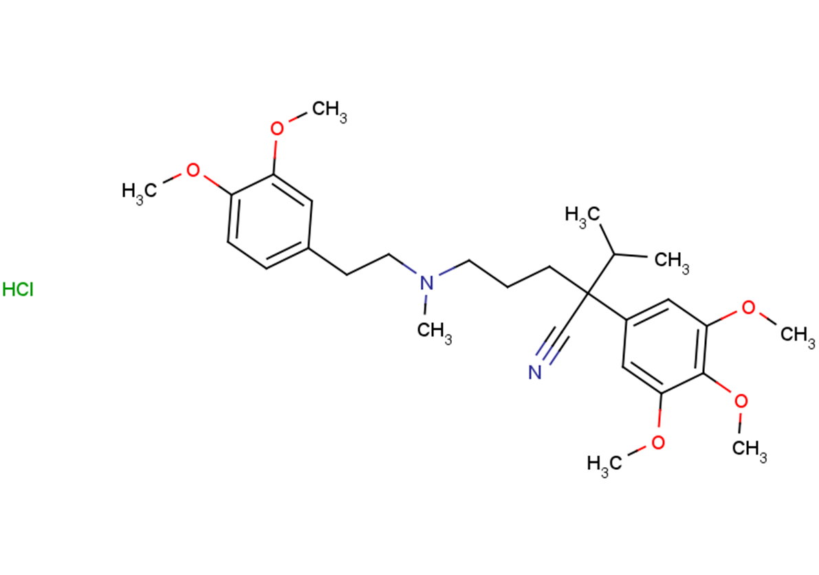 Gallopamil hydrochloride