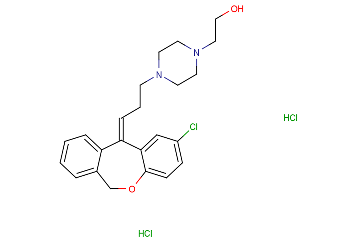 Pinoxepin HCl Chemical Structure