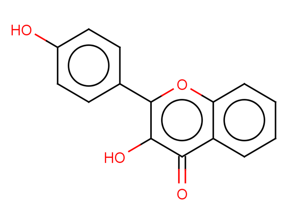 3,4'-Dihydroxyflavone Chemical Structure