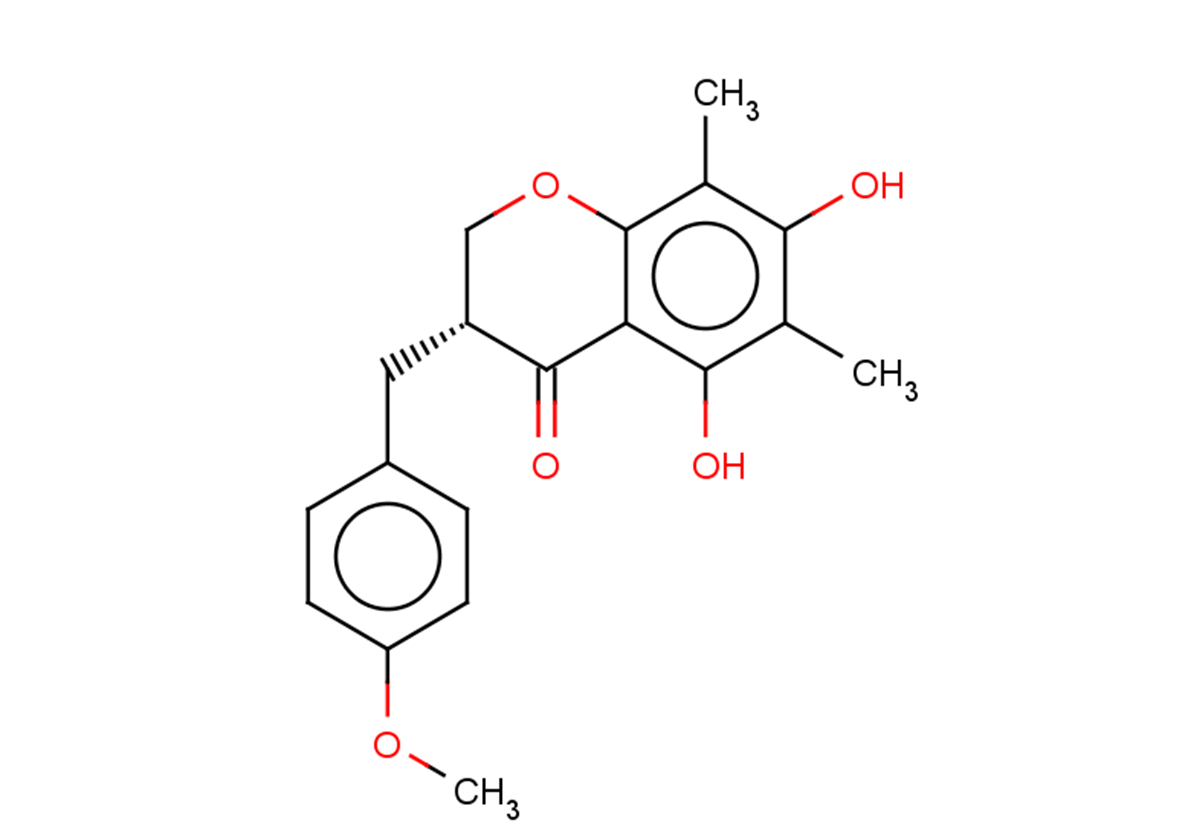 Methylophiopogonanone B Chemical Structure