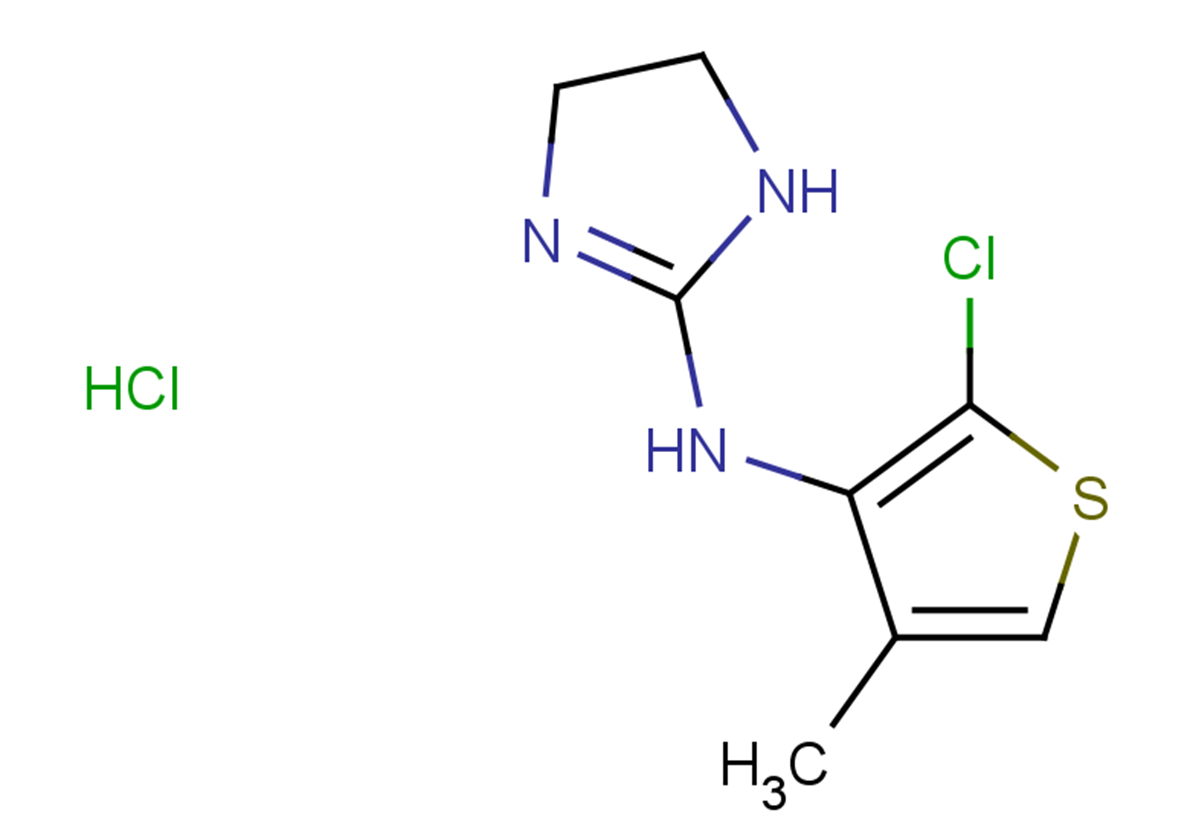 Tiamenidine hydrochloride Chemical Structure