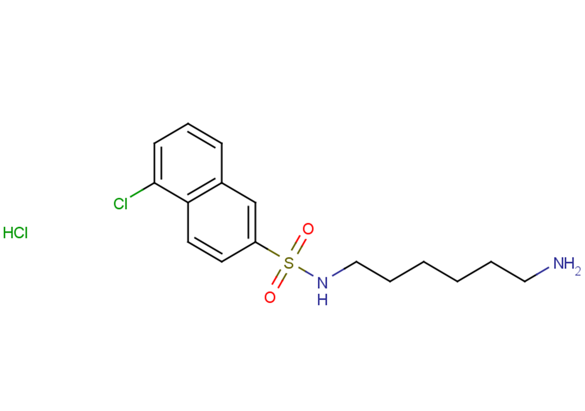 W-9 hydrochloride Chemical Structure