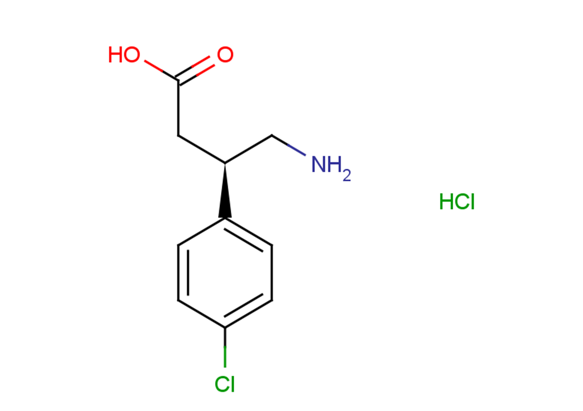 (R)-Baclofen hydrochloride Chemical Structure