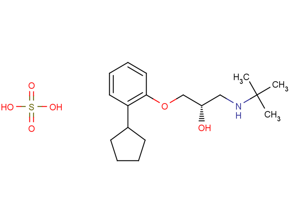 Penbutolol sulfate Adrenergic Receptor TargetMol