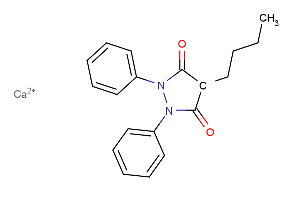 Phenylbutazone calcium Chemical Structure