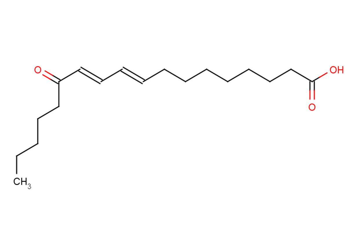 13-Oxo-9E,11E-octadecadienoic acid Chemical Structure