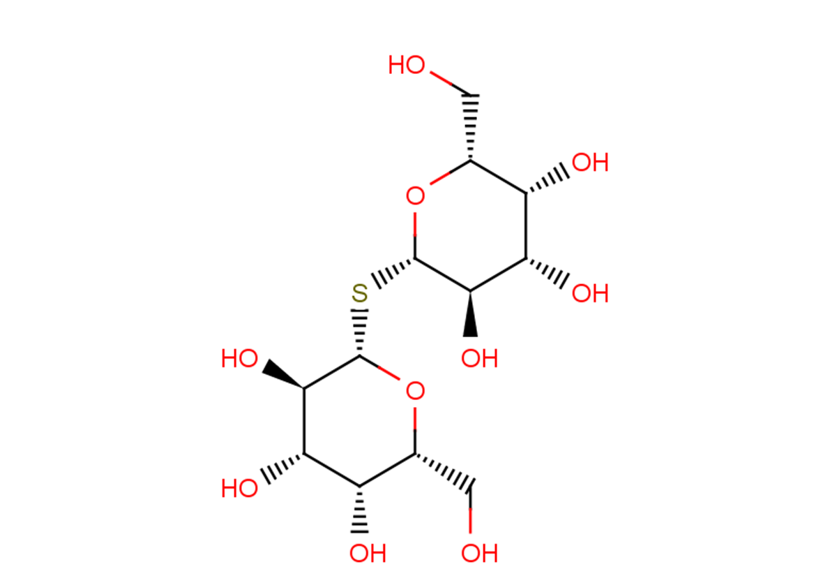 Thiodigalactoside Chemical Structure