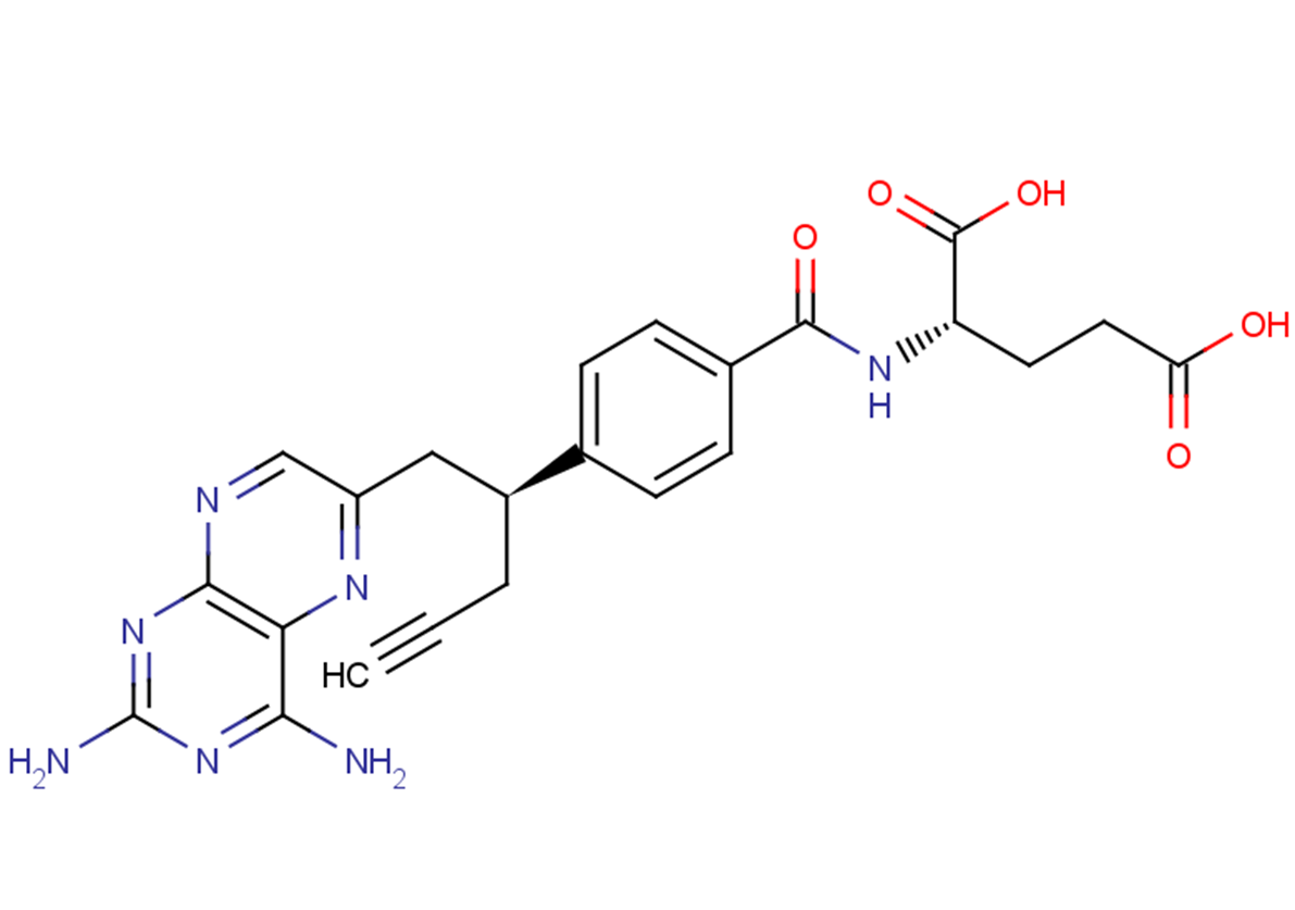 Pralatrexate, (S)- Chemical Structure