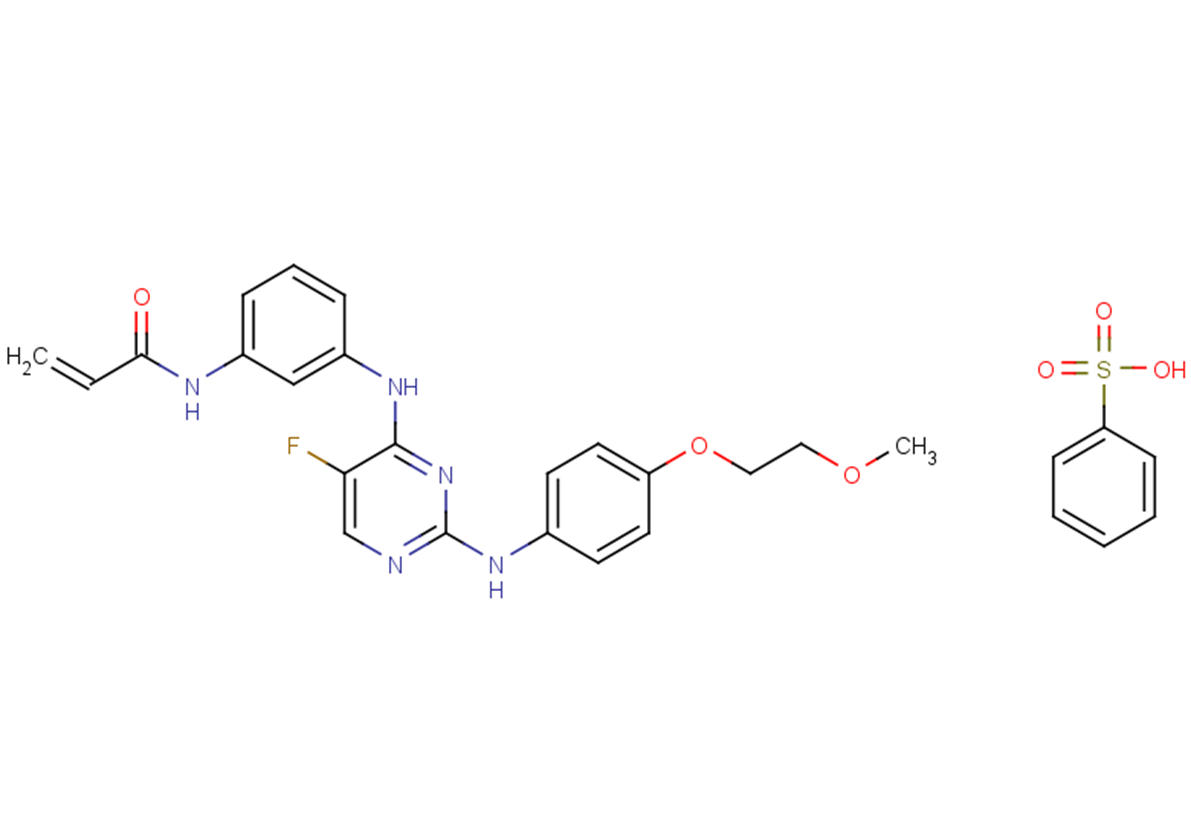 Spebrutinib besylate