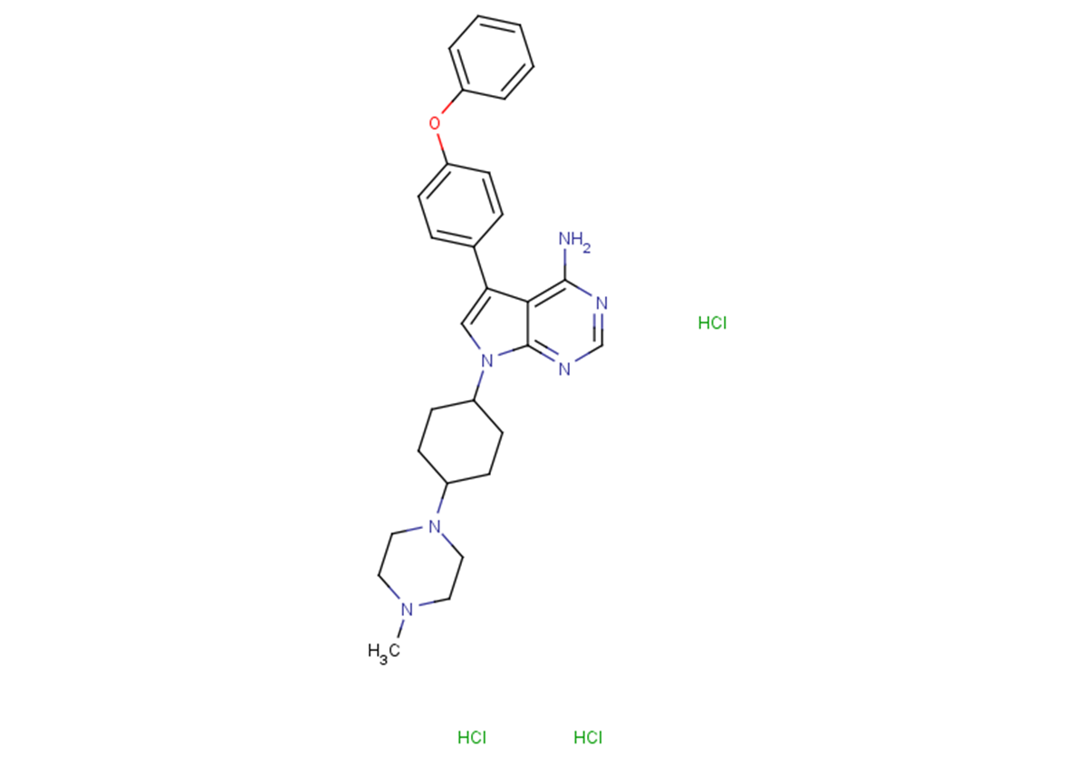 A 419259 trihydrochloride Chemical Structure