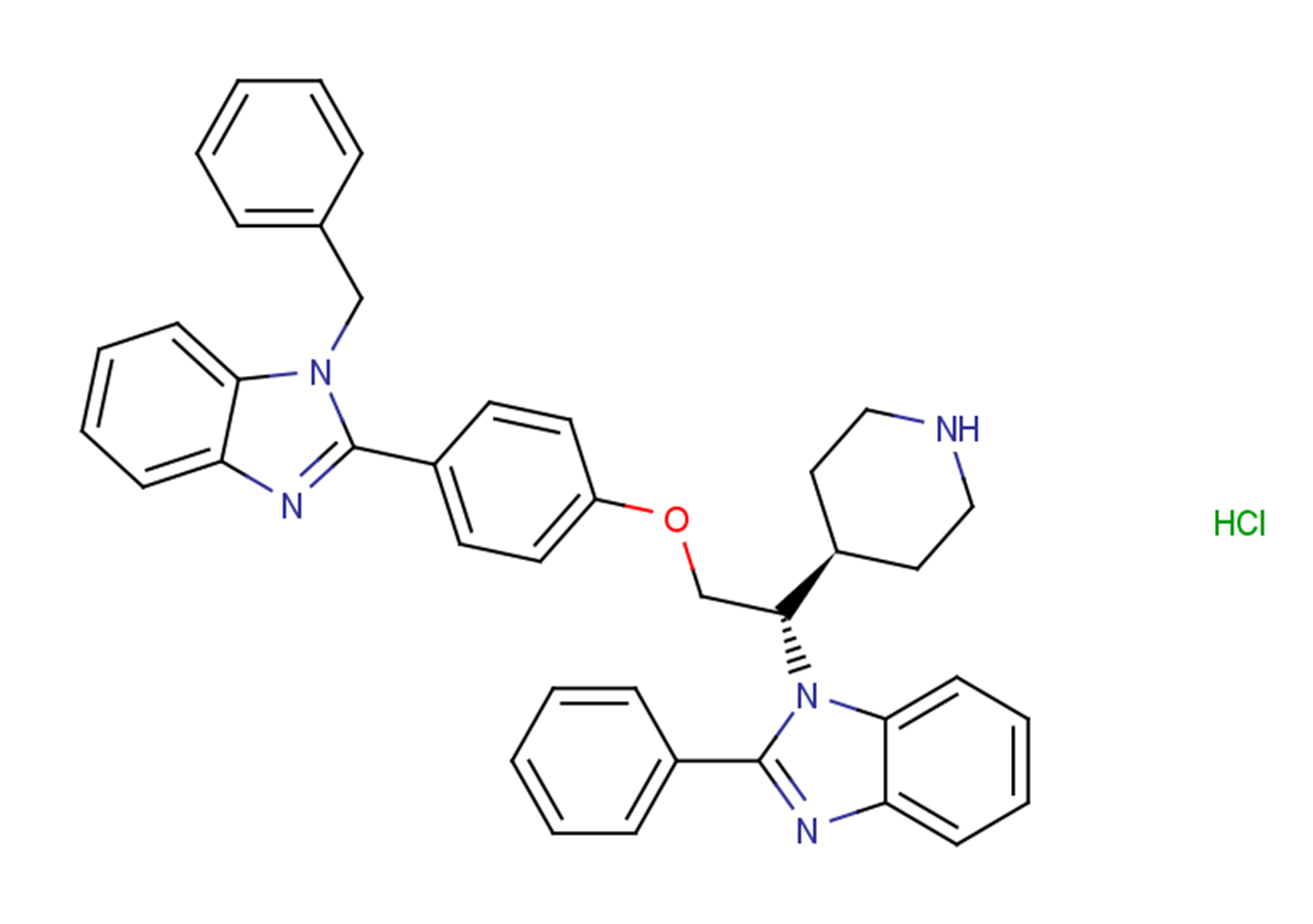 Deltarasin HCl Chemical Structure