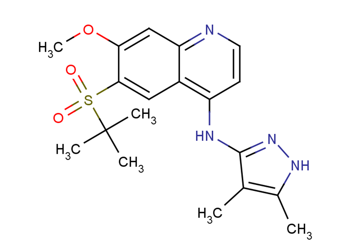 RIP2 Kinase Inhibitor 3 Chemical Structure