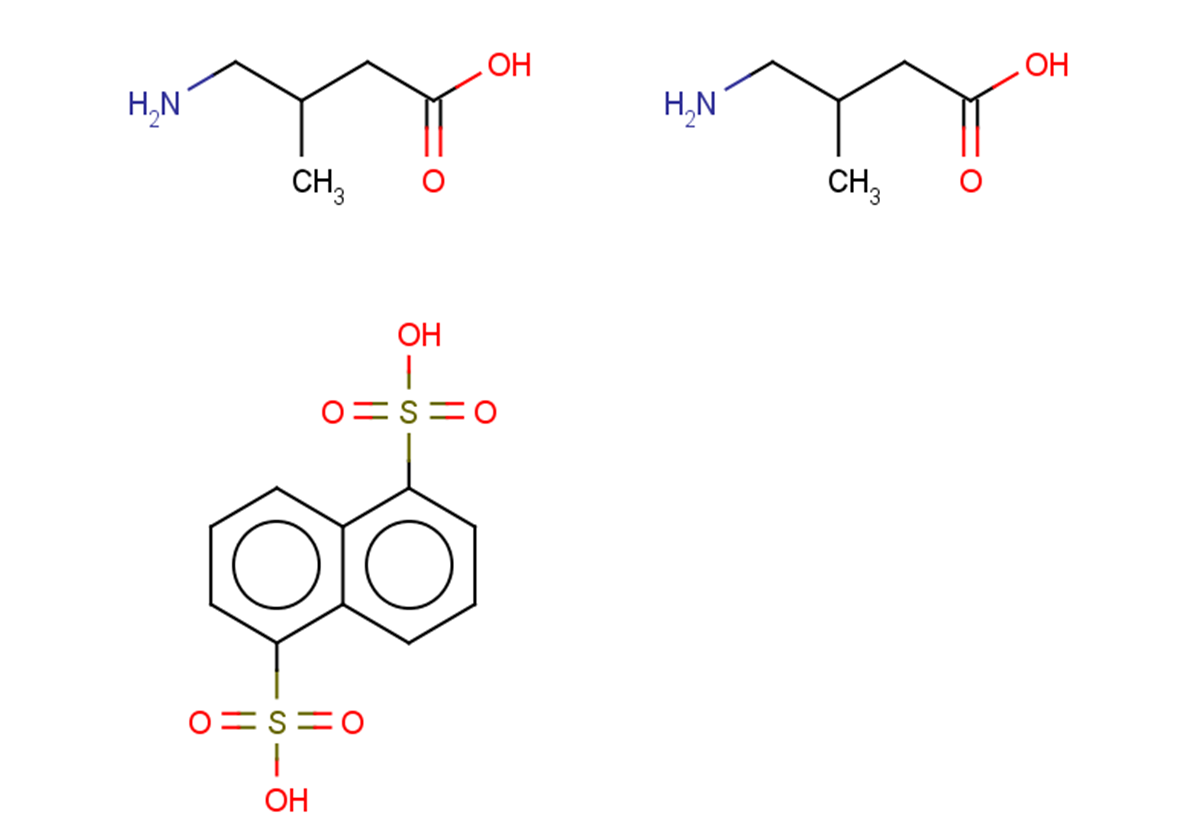 3-Methyl-GABA Chemical Structure
