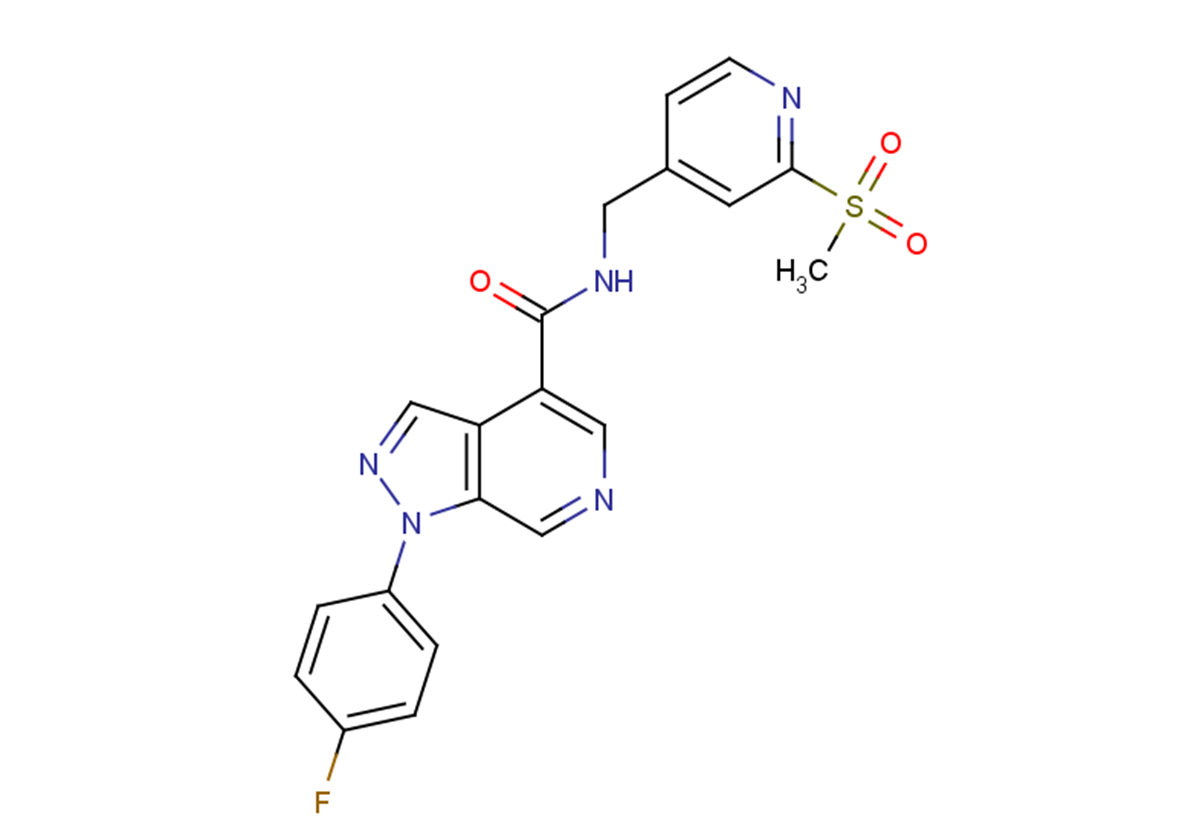 CCR1 antagonist 9 Chemical Structure