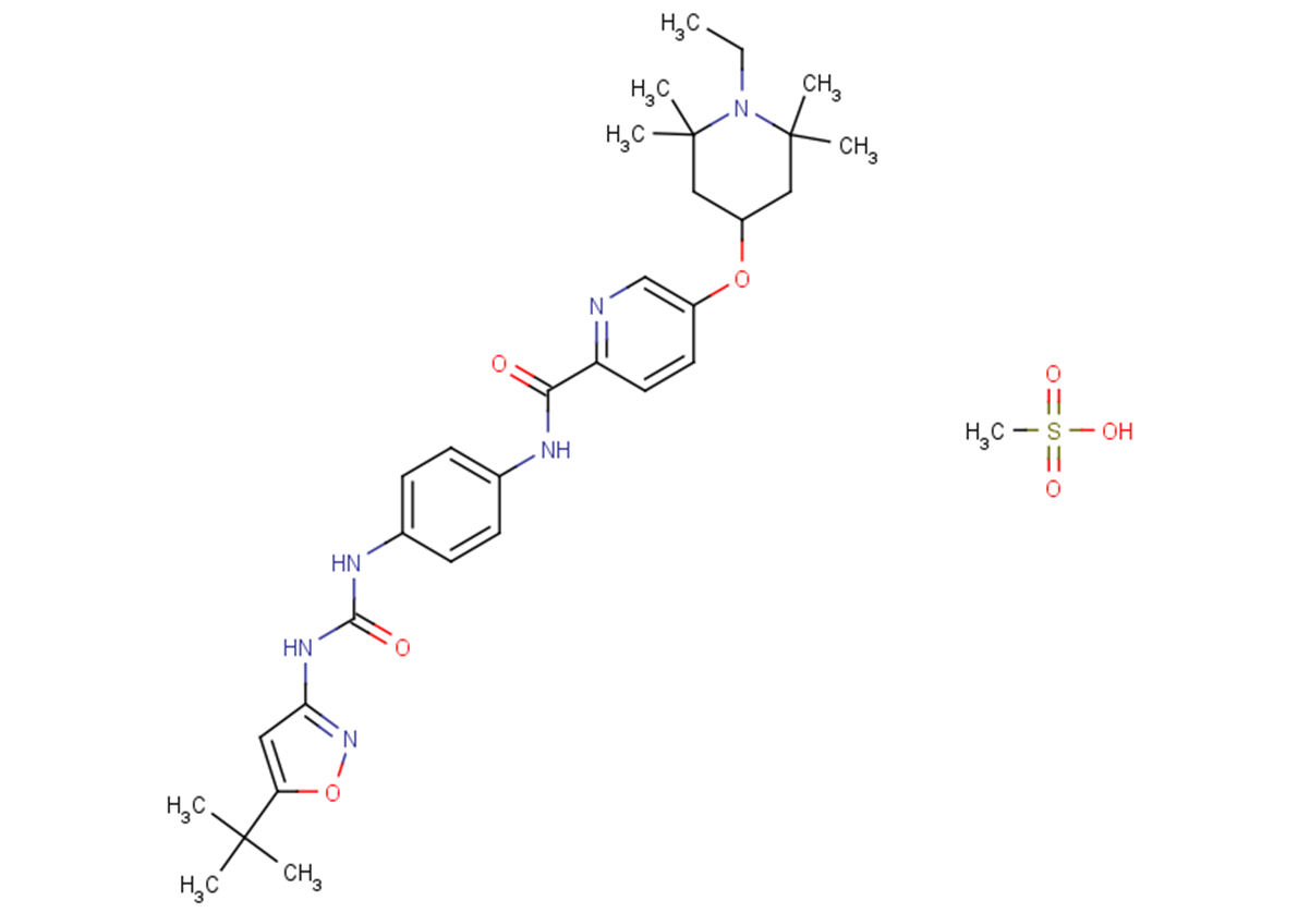 AC710 Mesylate Chemical Structure