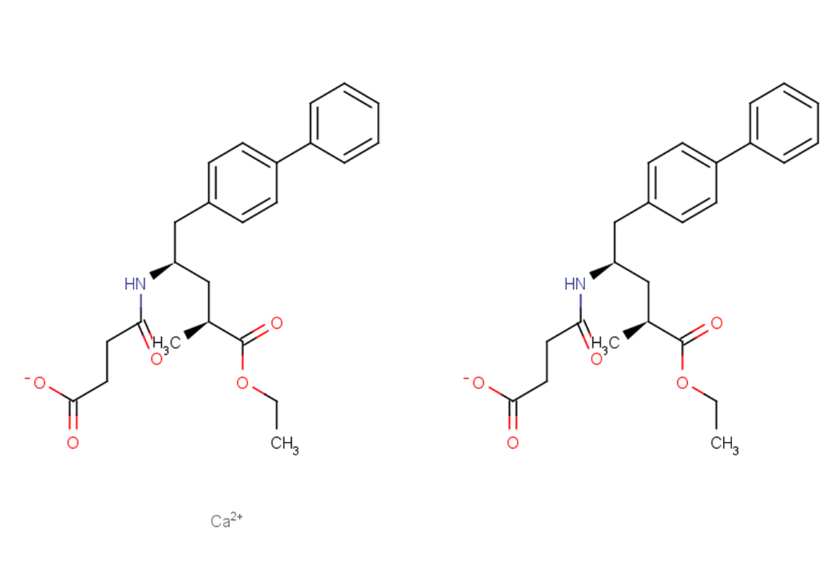 Sacubitril hemicalcium salt Chemical Structure