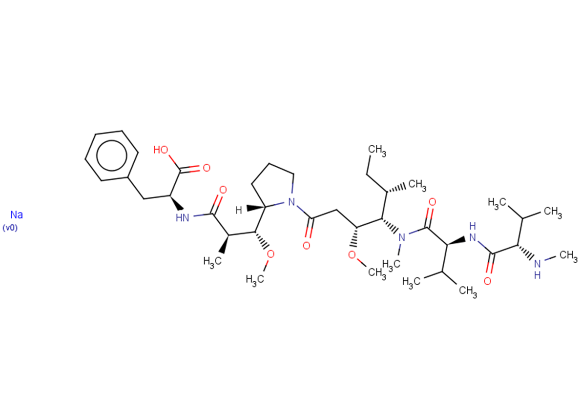 MMAF sodium Chemical Structure