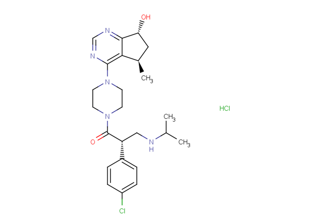 Ipatasertib HCl Chemical Structure