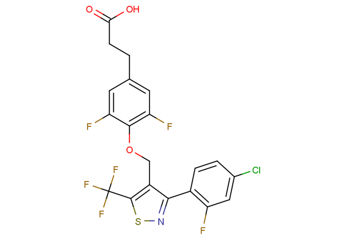 GPR120 Agonist 1 Chemical Structure