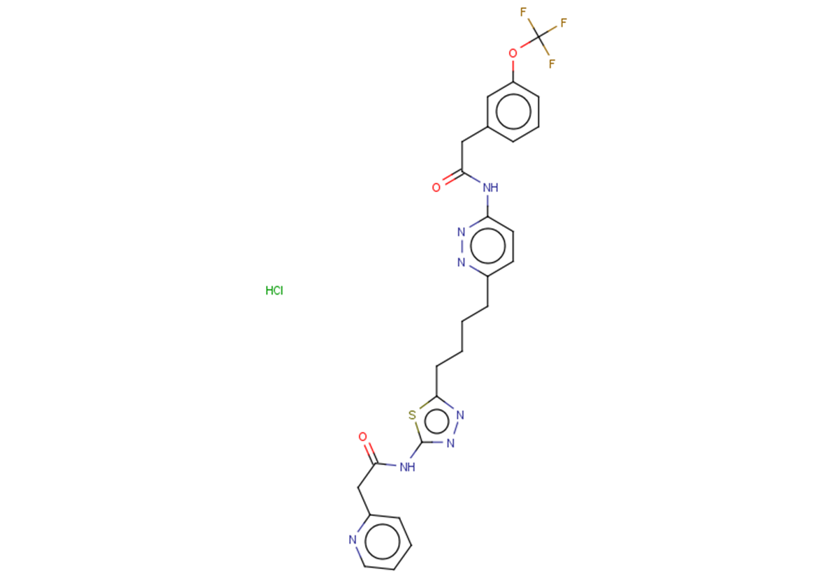Telaglenastat hydrochloride Chemical Structure