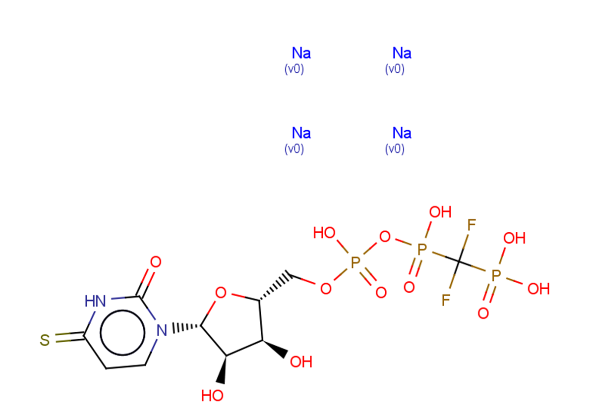 PSB-1114 tetrasodium Chemical Structure