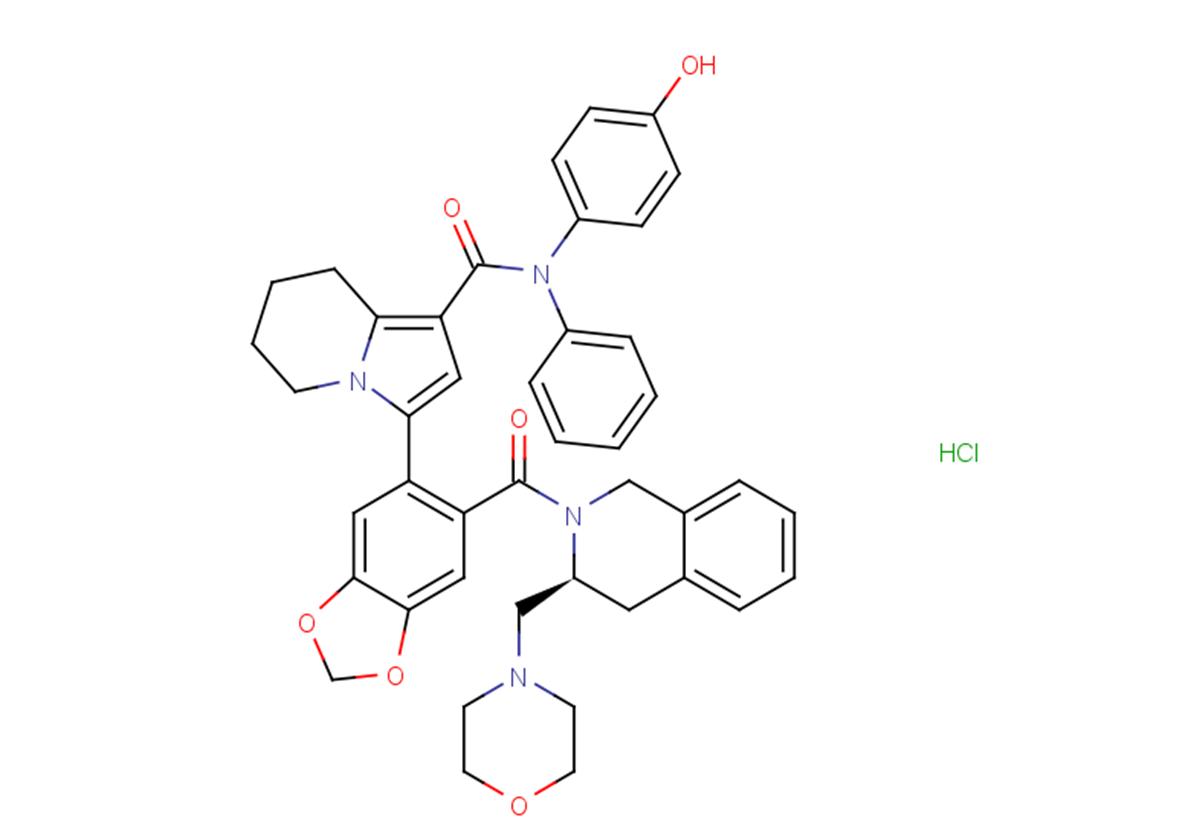 S55746 hydrochloride Chemical Structure