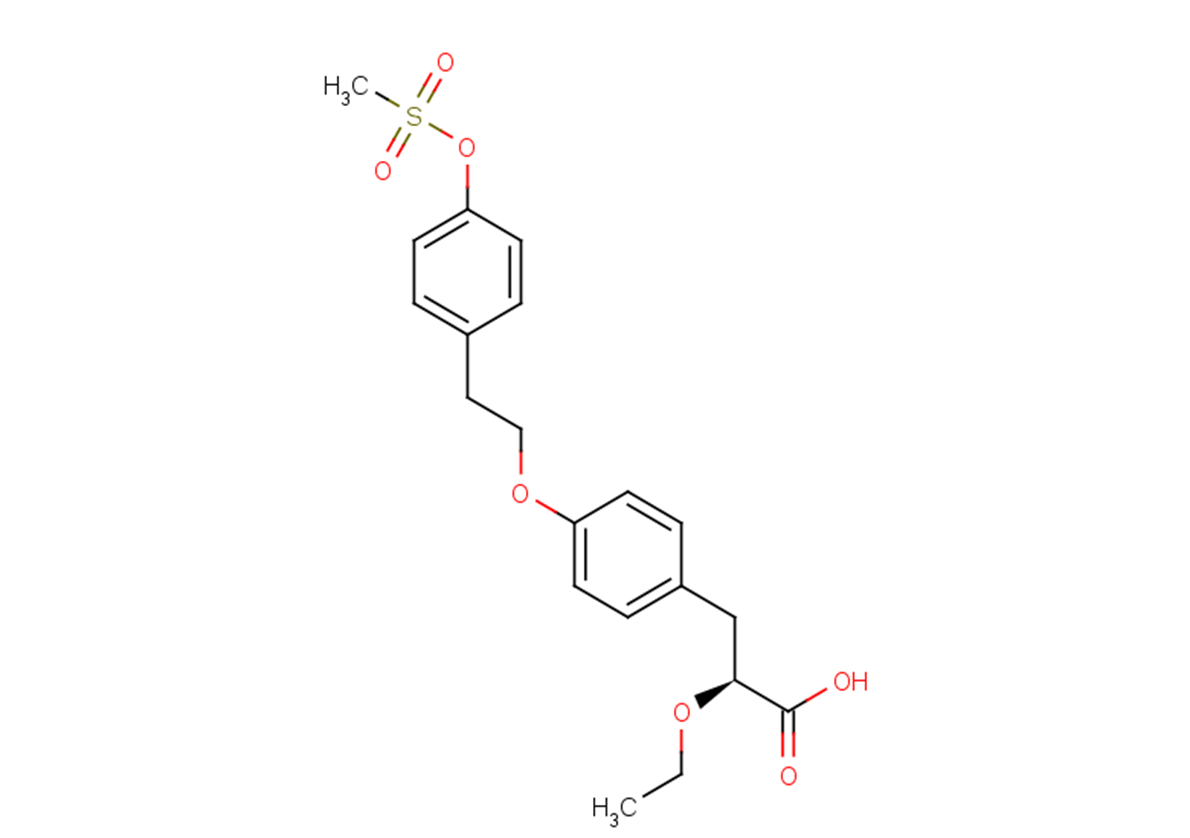 Tesaglitazar Chemical Structure