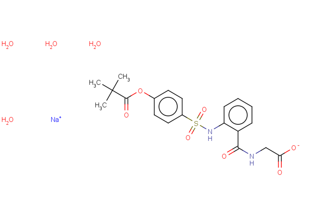 Sivelestat sodium tetrahydrate