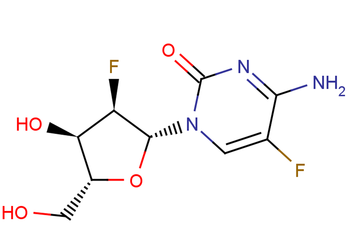 2',5-Difluoro-2'-deoxycytidine Chemical Structure
