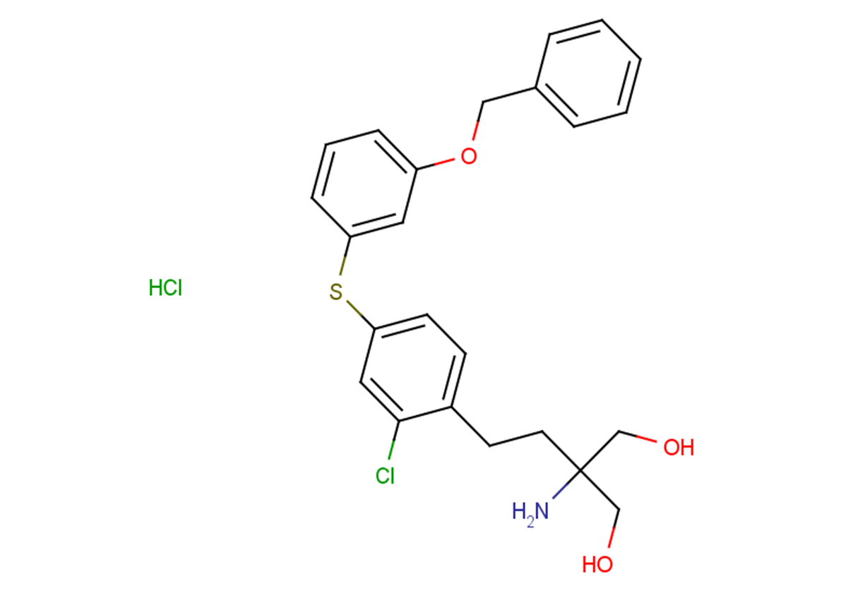 Mocravimod hydrochloride Chemical Structure