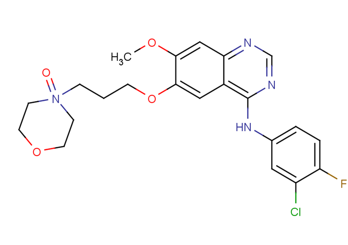 Gefitinib N-oxide Chemical Structure