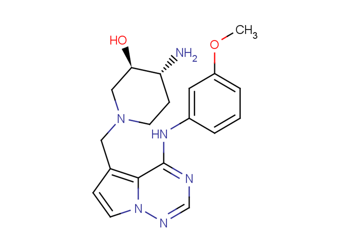 BMS-690514 Chemical Structure
