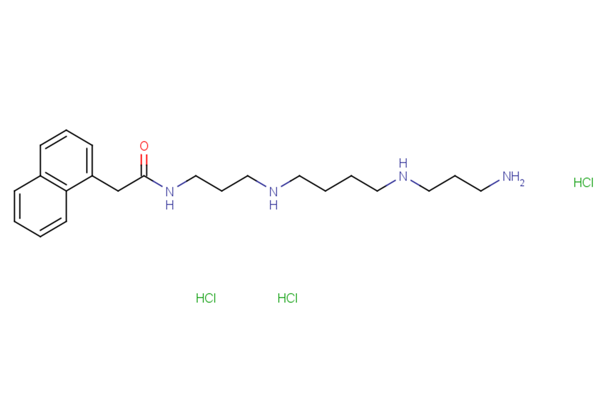 Naspm trihydrochloride Chemical Structure