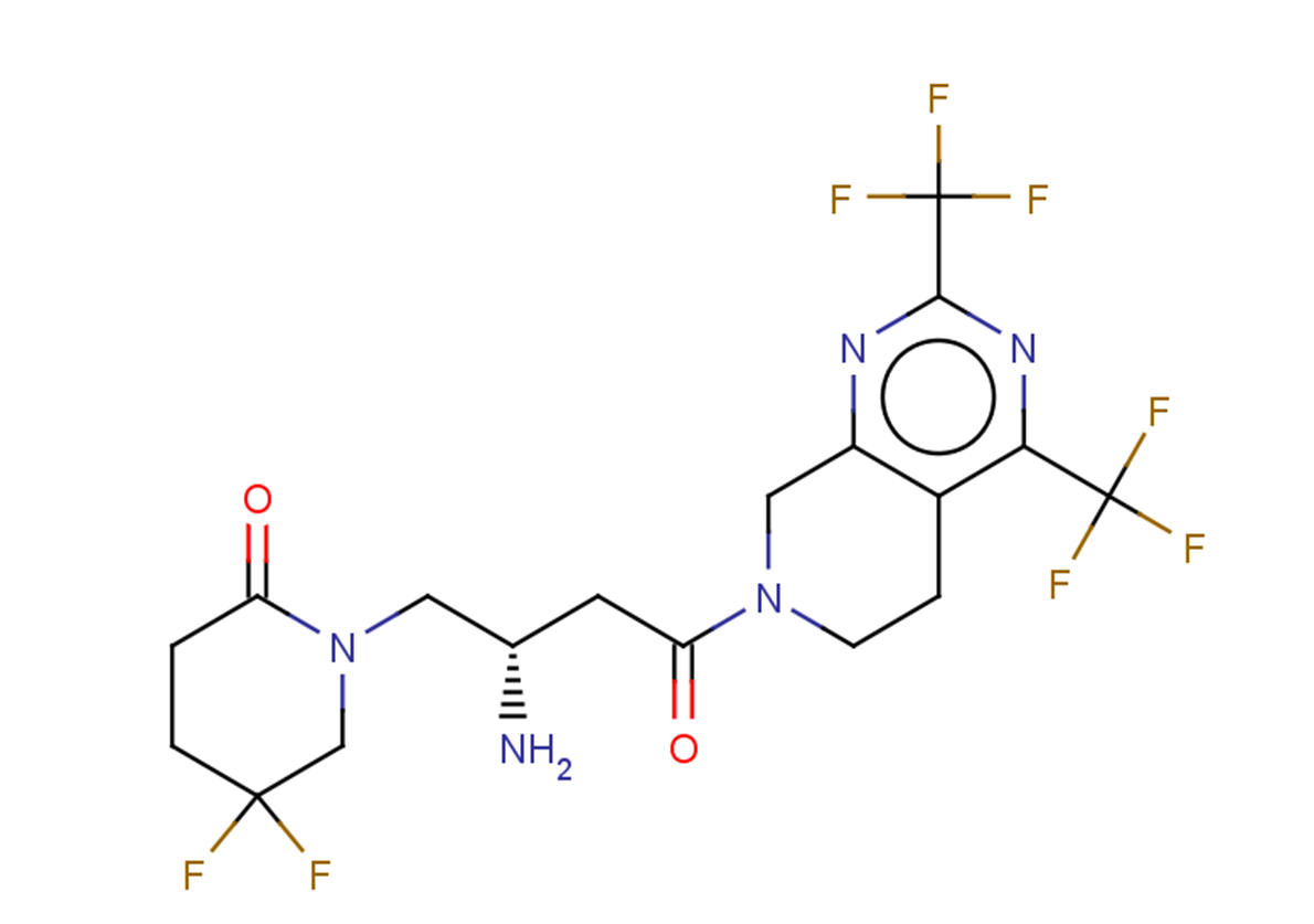 Gemigliptin Chemical Structure